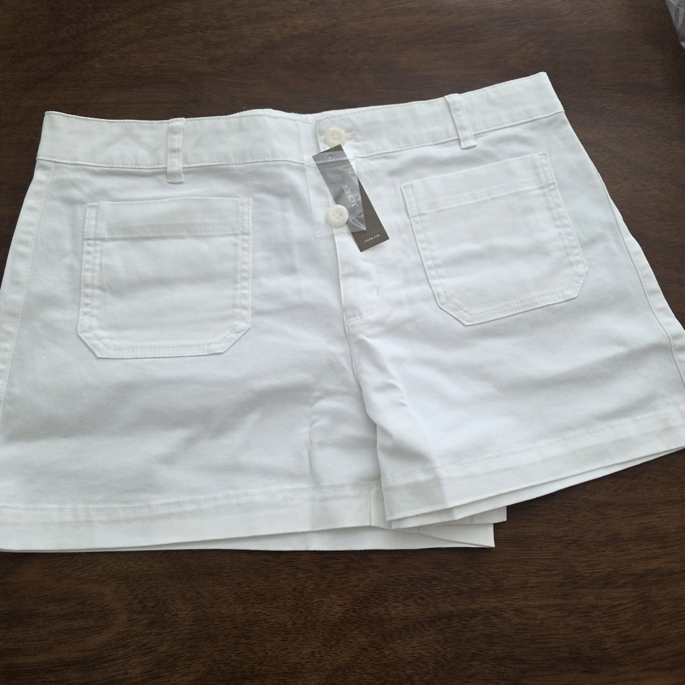 J.Crew New patch-pocket chino short in White 10 NWT - Picture 5 of 10